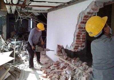 怎么计算拆除墙面的工程量？