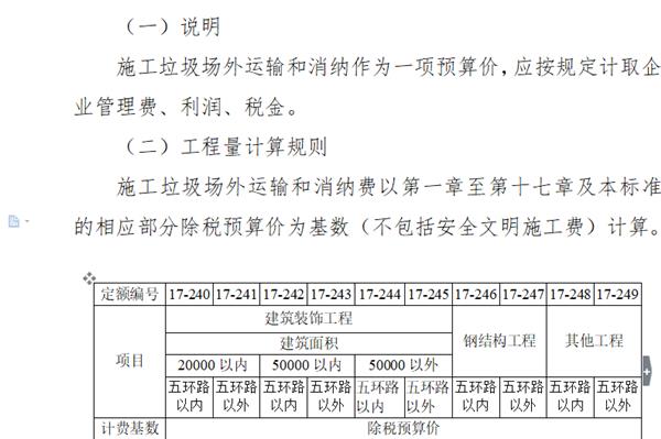 拆除工程怎么套取定额。