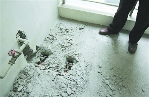怎样快速剔凿混凝土地面？
