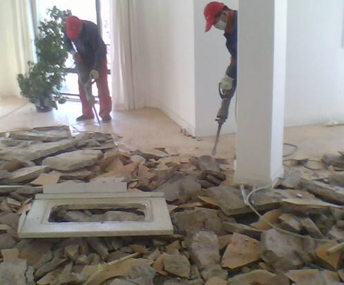 工程室内地面拆除方案