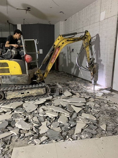 屋面拆除 人工拆除混凝土 室内混凝土地面拆除